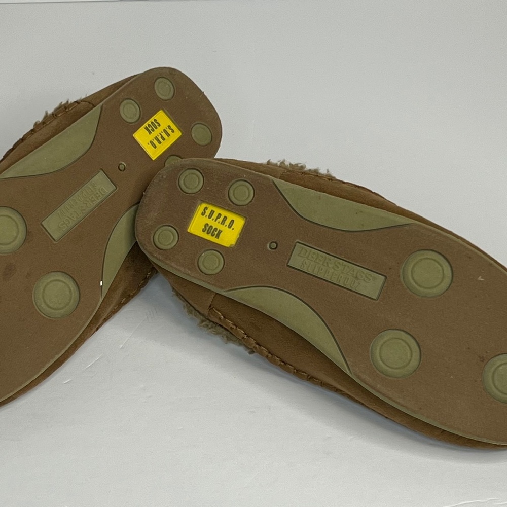 Deer Stags Nordic Slippers Men's Size 11 W - Picture 5 of 7